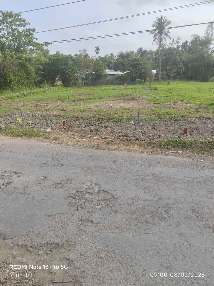 Bán Đất Mặt Tiền Đường Huyện 44, Vĩnh Long - 180m² - Vị Trí Kinh Doanh