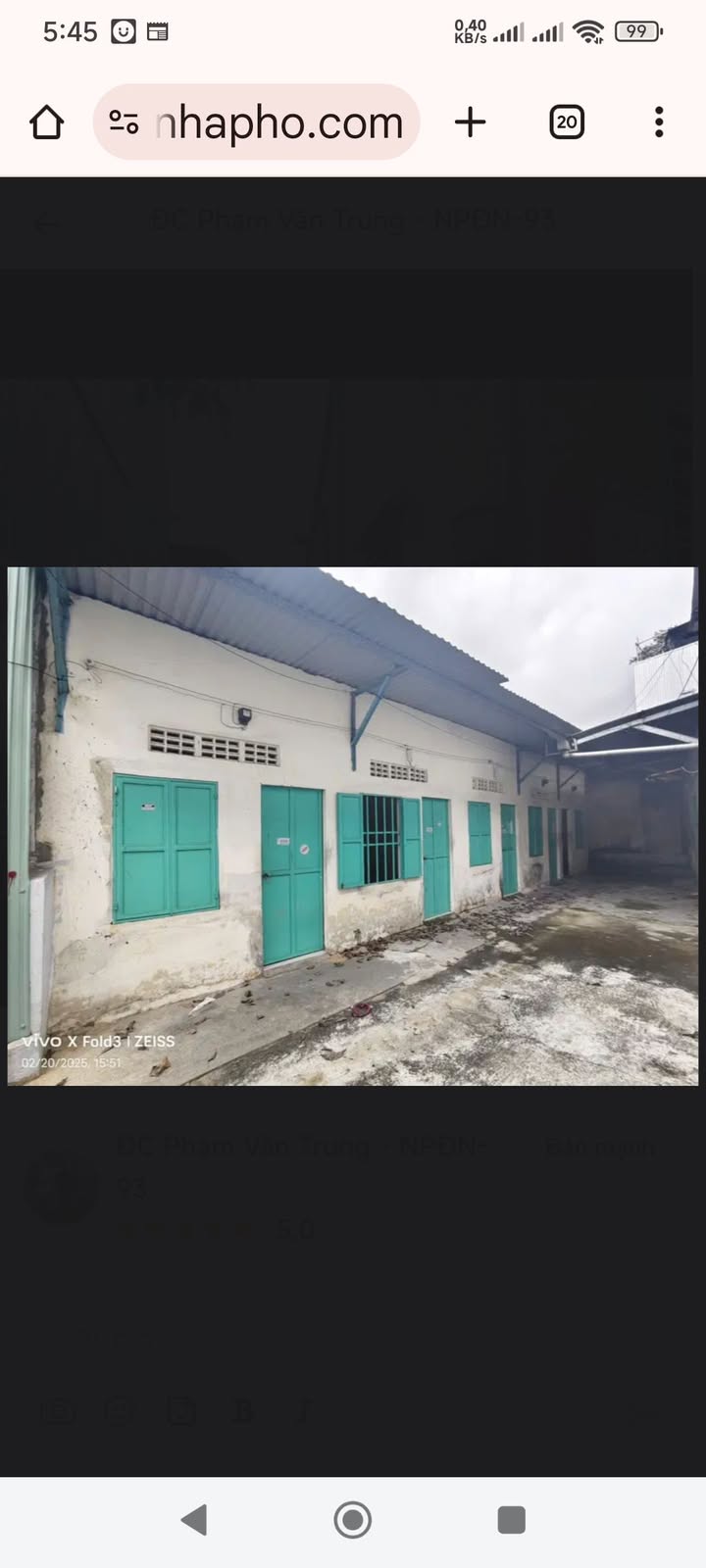 Nhà Mặt Tiền Chợ Hòa Khánh, Liên Chiểu - 300m², Dòng Tiền 20 Triệu/Tháng