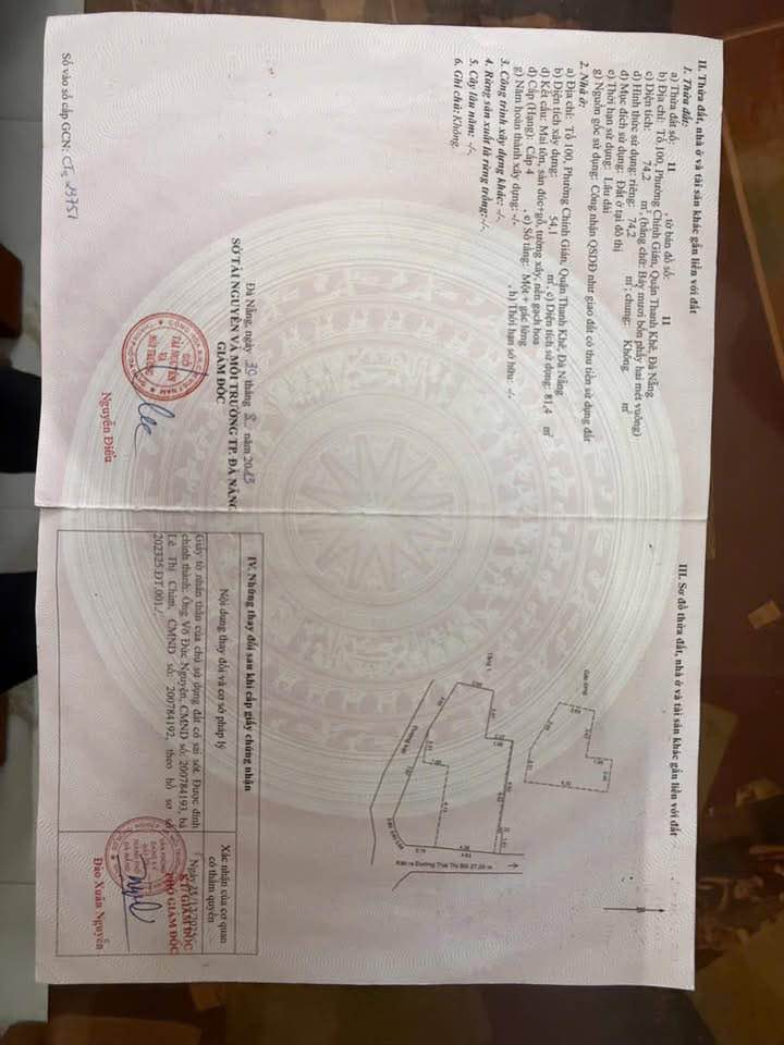 Nhà riêng 74m² Thái Thị Bội, Thanh Khê - Sẵn sàng ở ngay!