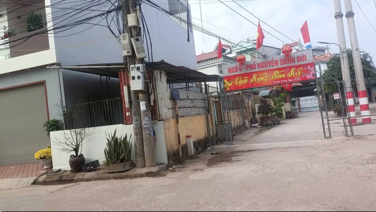 Đất Nền Góc Mặt Tiền Nguyễn Danh Đới, Hưng Hà - 65m² Giá Tốt