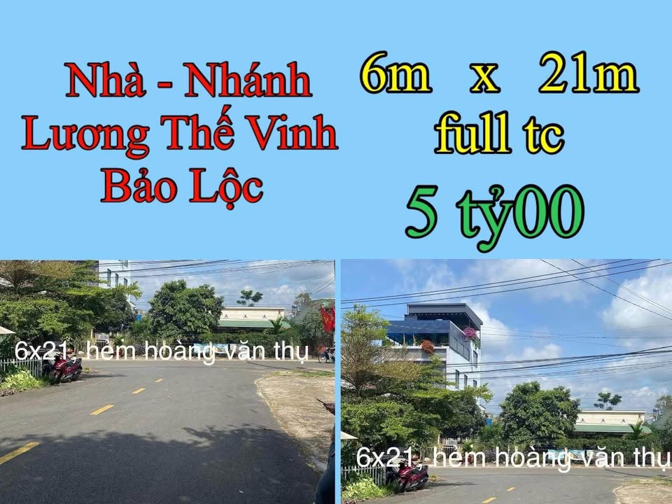 Nhà Hẻm 93 Hà Giang Bảo Lộc 114m² giá 5 tỷ - Vị trí đẹp!