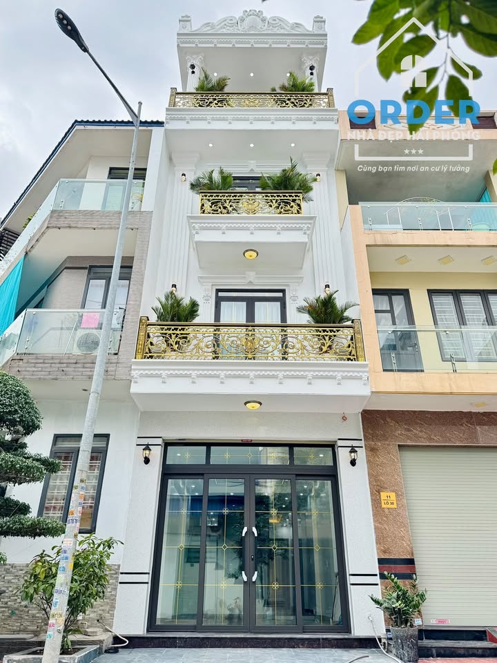 Nhà 4 Tầng TĐC Thượng Lý, Hồng Bàng 5.8 Tỷ - Ô tô vào tận nhà!