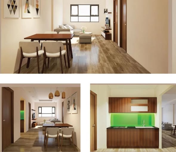 Căn hộ CT3 IEC Thanh Trì 77m² Full nội thất cao cấp