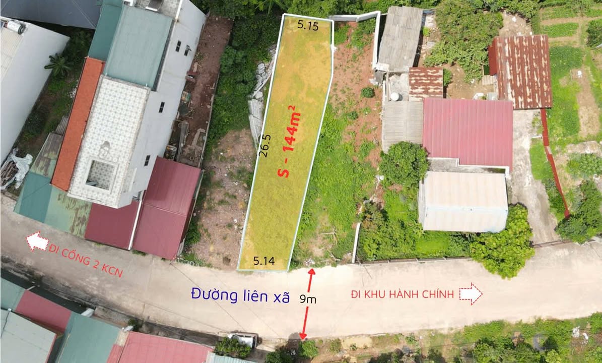 Đất nền Xương Lâm 200m² giá rẻ - Sổ đỏ chính chủ kinh doanh ngay!