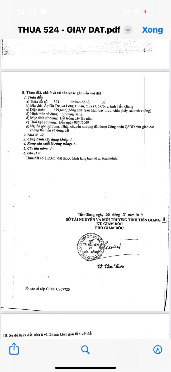 Đất nền P. Long Thuận 830m² giá 1.38 tỷ - Sổ hồng chính chủ!