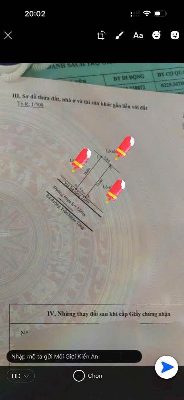 Đất Đấu Giá Kha Lâm 3 - Kiến An 90m² Hướng Đông Bắc - Giá Đầu Tư