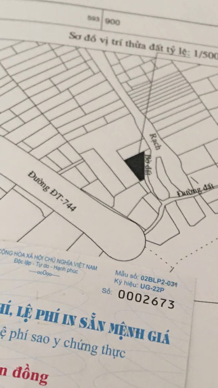 Đất nền Phú An, Bến Cát 1092m² giá 2.5 tỷ - Hạ tầng hoàn thiện!