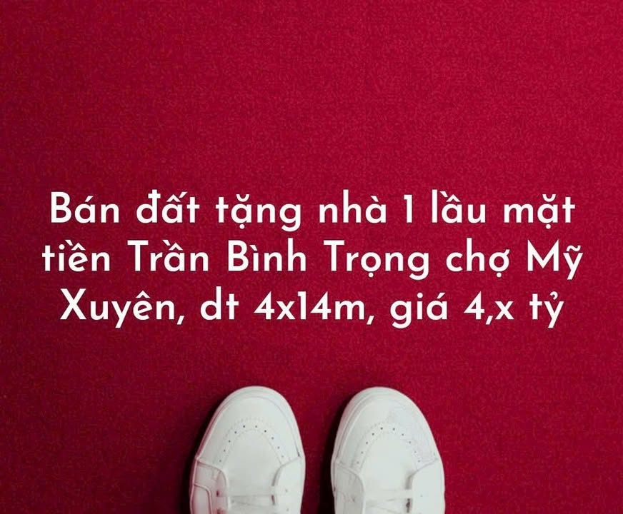 Bán nhà Phường Mỹ Xuyên 56m² giá 4 tỷ - Vị trí đẹp hiếm có!