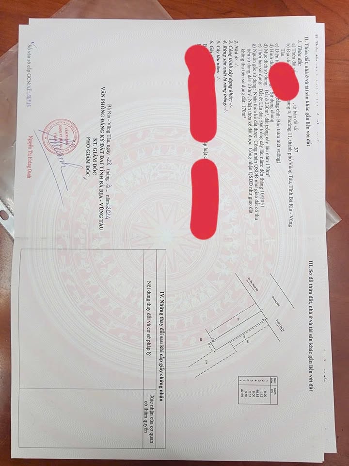 Nhà Mặt Tiền Đường 30/4 Vũng Tàu 400m² - Mặt tiền kinh doanh đắc địa!