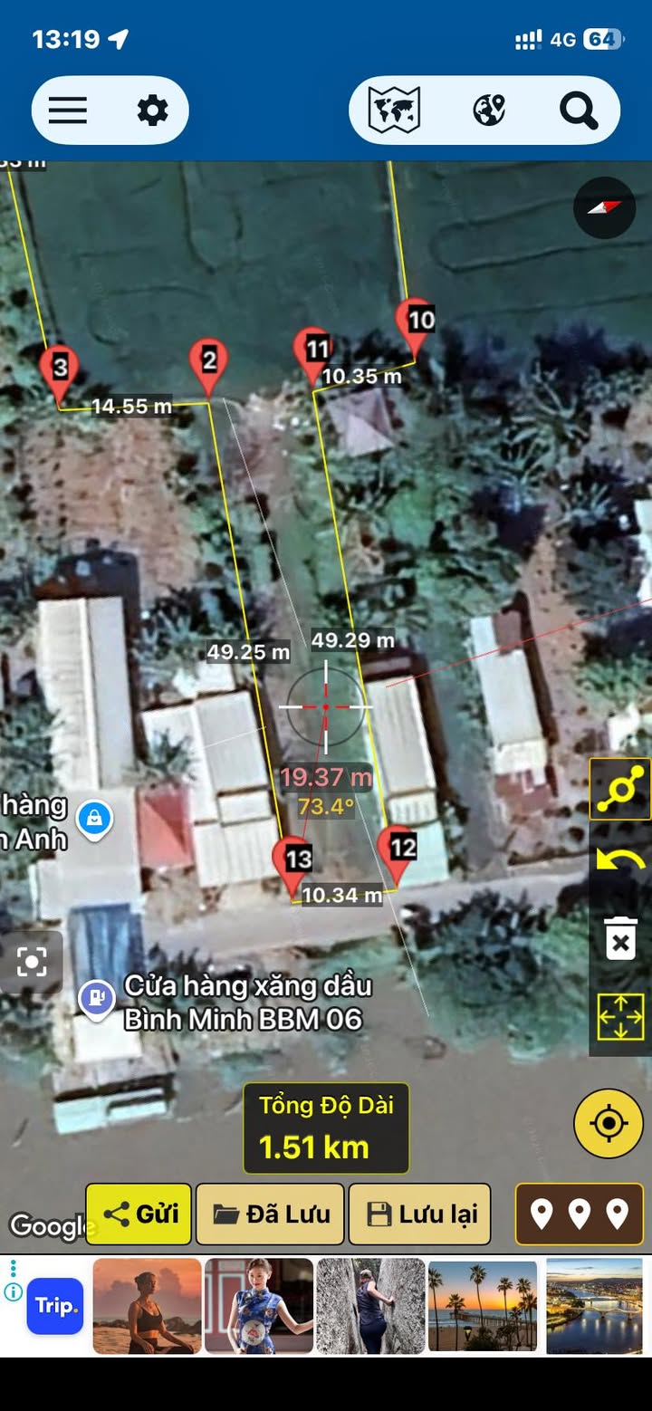 Đất nền Ấp Tân Huệ, Thoại Sơn 35000m² - Sổ đỏ chính chủ!