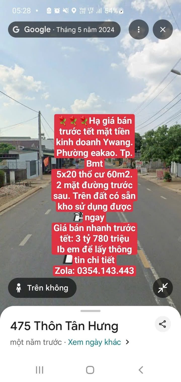Nhà Phố Ywang BMT 100m² - Giá Tốt Hiếm Có, Mặt Tiền Kinh Doanh!