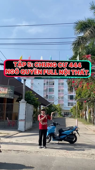 Cho thuê căn hộ 42m² Ngô Quyền, Rạch Giá - Full nội thất, giá 5 triệu