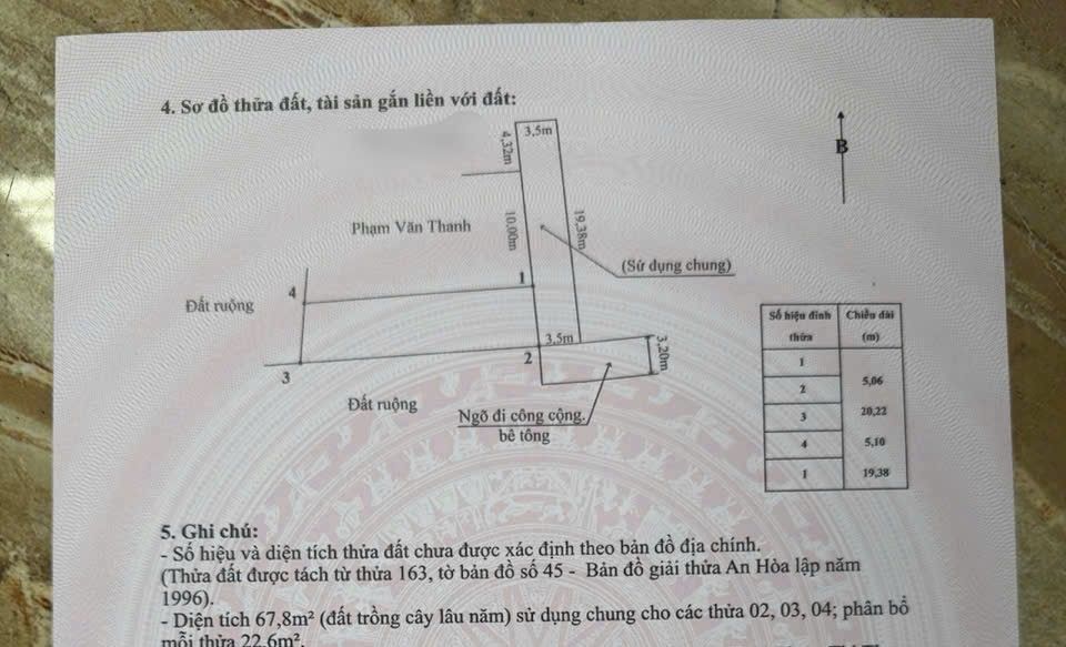 Đất nền An Lư Thủy Nguyên 100m² giá 1 tỷ - Sổ đỏ chính chủ!