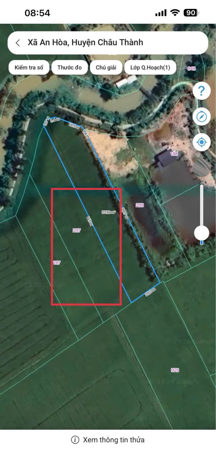 Đất Lúa An Giang 5899m² - Giá Đầu Tư 2 Tỷ TL - Gần Chợ Rạch Gộc