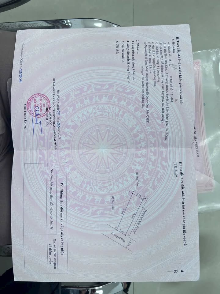 Đất nền An Lão, Hải Phòng 77.6m² - Sổ đỏ sẵn sàng, gần KCN Tràng Duệ