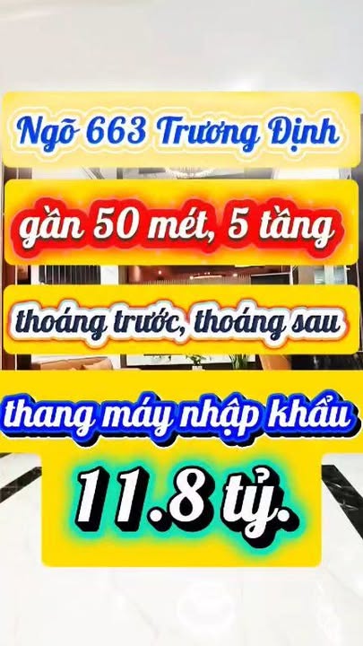 Nhà Trương Định 50m² Hoàng Mai - Sẵn sàng ở ngay!