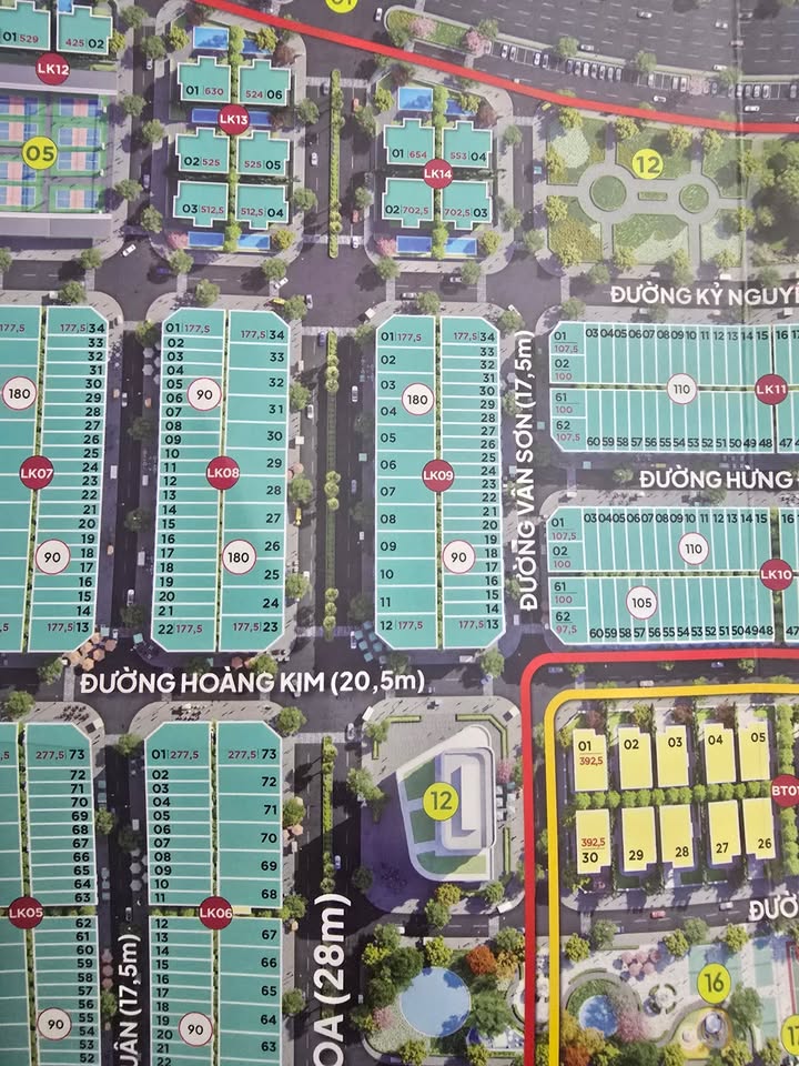 Bán Gấp Lô Góc LK8 177.5m² KĐT Bắc Phú Thứ, Kinh Môn - Giá Cực Tốt