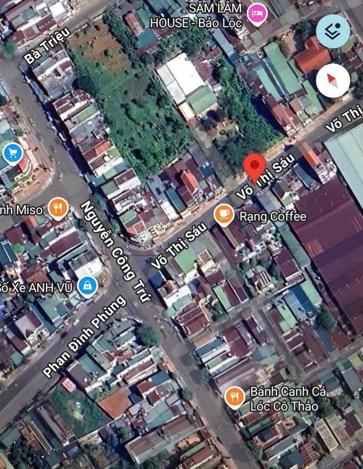 Nhà mặt tiền Võ Thị Sáu Bảo Lộc 191m² giá 15.6 tỷ - Vị trí đắc địa!