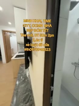 Chung cư Times City 50m² 2PN - Sẵn sàng đón Tết