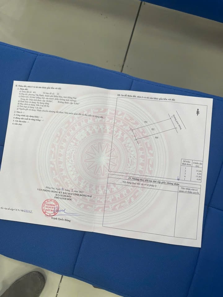 Nhà 1 Trệt 1 Lầu Tân Hạnh Biên Hòa 60m² - Giá 2.2 Tỷ Bớt Lộc