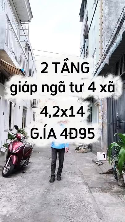 Nhà riêng Hóc Môn 58.8m² giá 4 tỷ - Ô tô vào tận nhà!