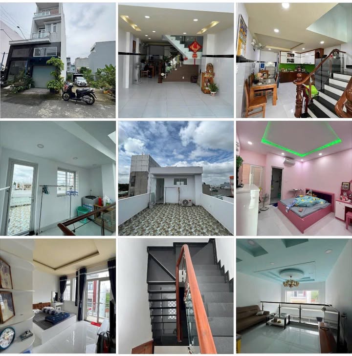 Cho thuê nhà 3 tầng 52m² hẻm xe hơi Hoàng Hữu Nam, TP Thủ Đức - Giá 13 triệu