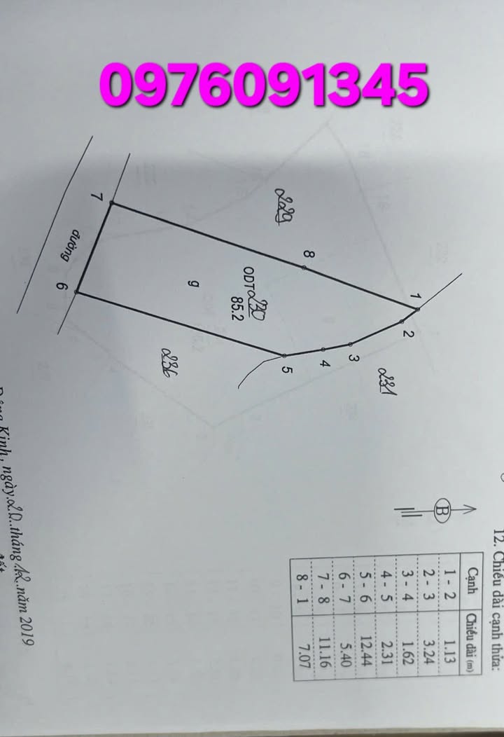 Đất Vàng 85m² Ngõ Lê Đại Hành, Lạng Sơn - Ô tô Đỗ Cửa, Giá 1.2 Tỷ