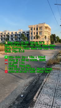 Đất nền Đường Số 3, An Bình, Cần Thơ 80m² - Sổ đỏ chính chủ!