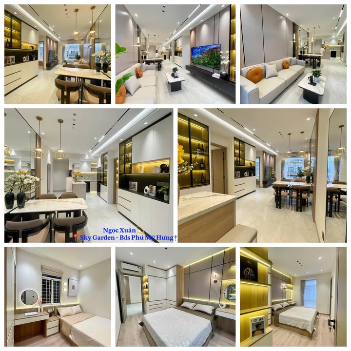 Căn hộ Sky Garden 3 Quận 7 74m² 7.29 tỷ - Căn góc, lầu cao, view đẹp!