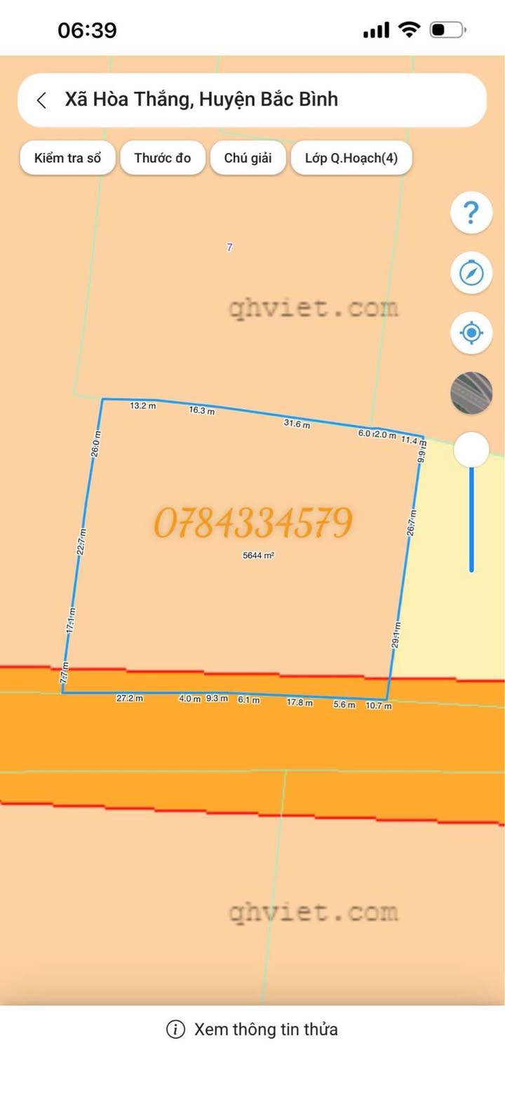 Đất Nền 5600m² Mặt Tiền DT715, Hòa Thắng - Tiềm Năng Cực Lớn