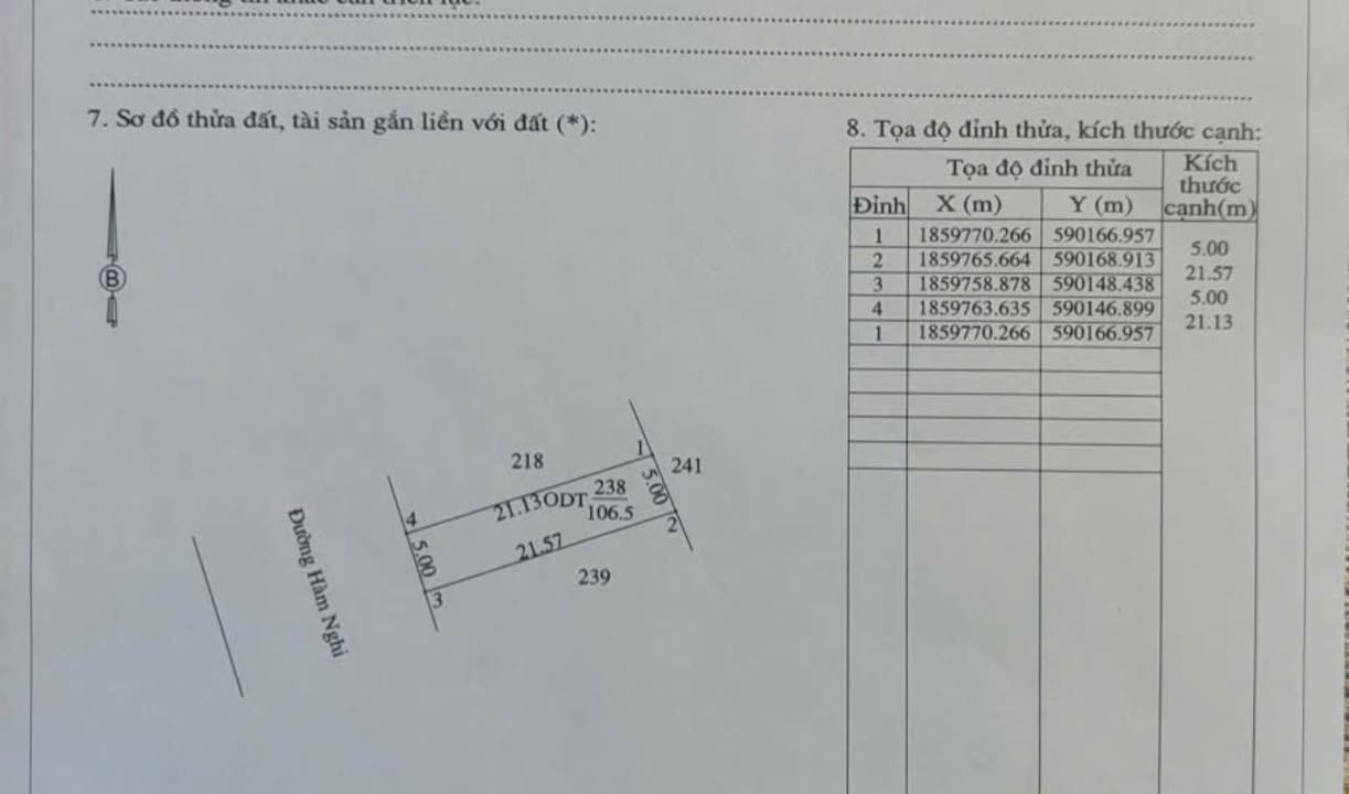 Đất Mặt Tiền Hàm Nghi, Đông Hà 107m² - Kinh Doanh Sầm Uất, Giá 4 Tỷ