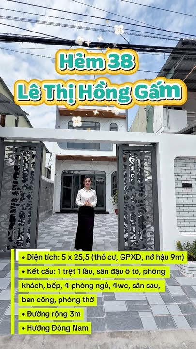 Nhà riêng Long Xuyên 128m² 2.79 tỷ - Ô tô vào tận nhà!