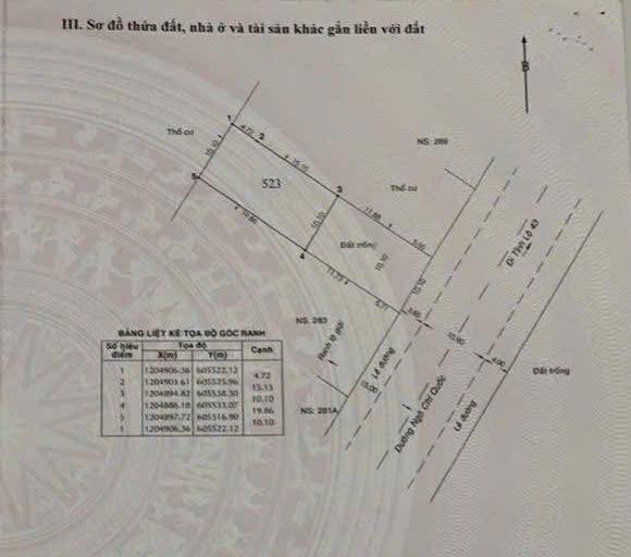 Mặt Tiền Ngô Chí Quốc 200m² - Ngang 10m Hiếm, Kinh Doanh Sầm Uất TP. Thủ Đức