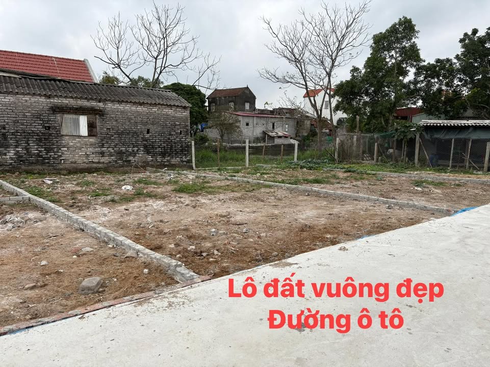Đất Yên Khánh - Ý Yên 80m² Vuông Vắn, Sổ Đỏ Sẵn Sàng - Đầu Tư Sinh Lời