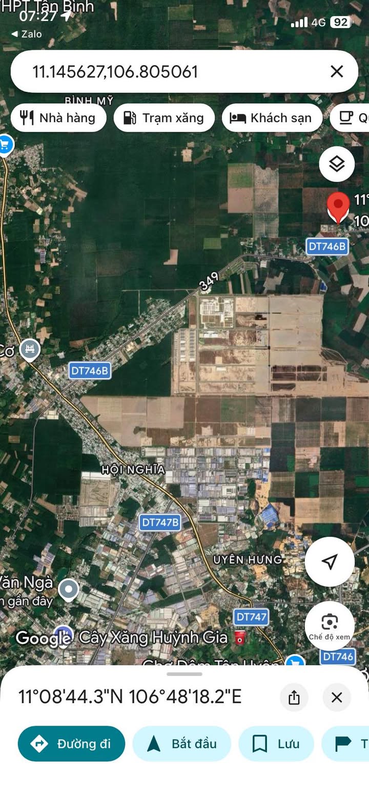 Đất Vàng 1000m² Mặt Tiền 25m Tân Lập, Bắc Tân Uyên - Giá Hời 4 Tỷ