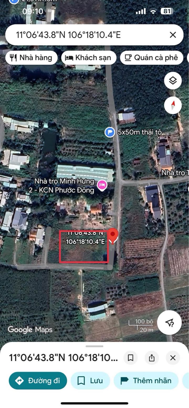 Đất nền Gò Dầu 492m² chỉ 780 triệu - Tiềm năng tăng giá vượt trội!