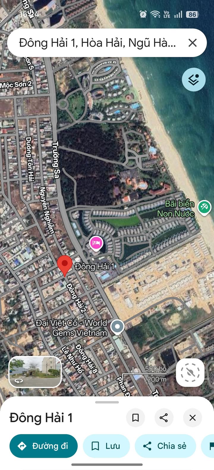 Đất Lô Góc 2 Mặt Tiền Đông Hải 1, Đối Diện Biển Non Nước - Đà Nẵng (184.6m²)