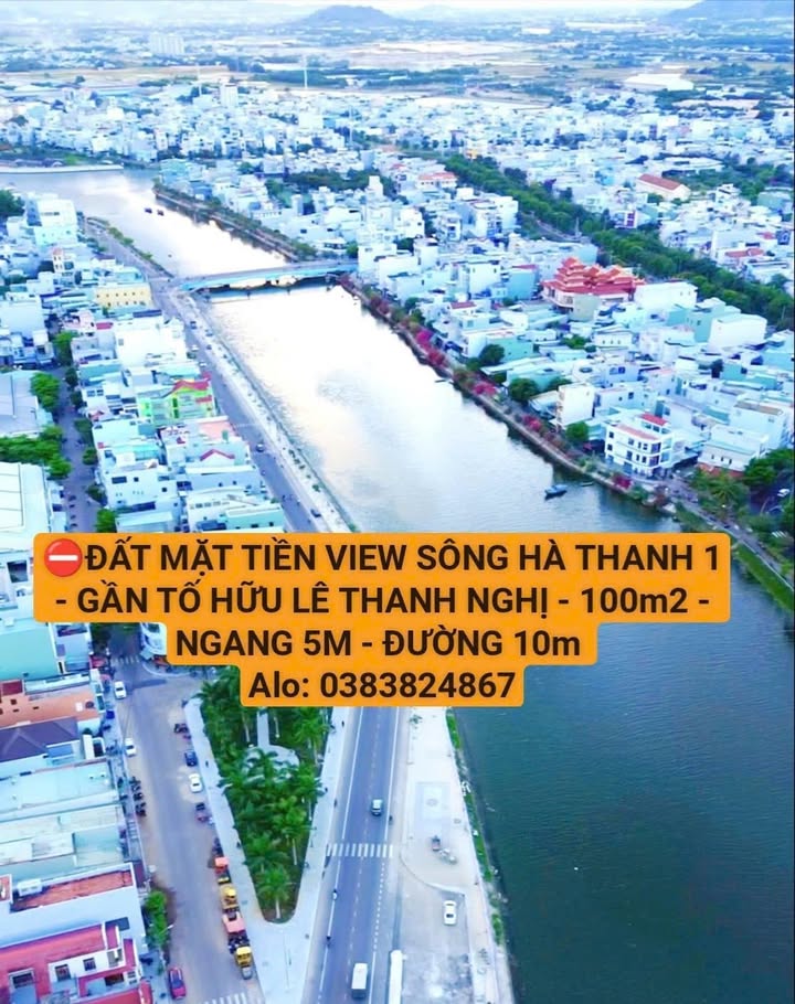 Đất nền Quy Nhơn 100m² - Đường to ô tô, view sông Hà Thanh!