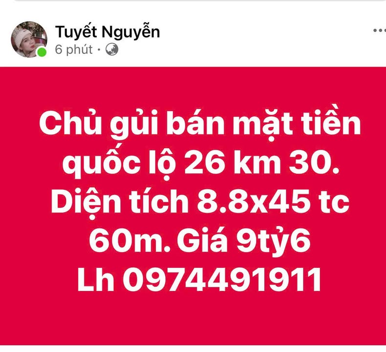 Nhà Phố Mặt Tiền Quốc Lộ 26 Krông Pa 396m² - Kinh Doanh Bất Tận!