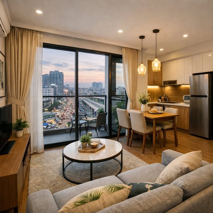 Căn hộ The Ninety Complex Đống Đa 18 triệu - View đẹp, full nội thất!