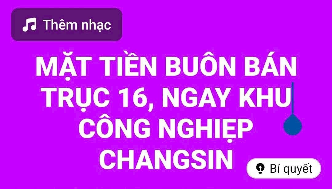 Nhà Mặt Tiền Trục 16 Vĩnh Cửu 180m² - Đầu Tư Sinh Lời Hấp Dẫn!