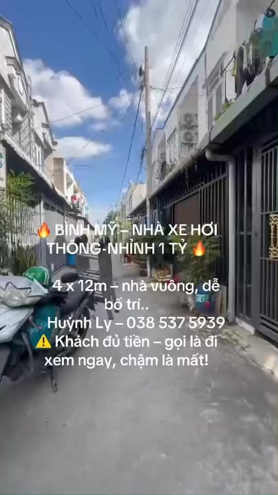 Nhà riêng Củ Chi 48m² – Ô tô vào tận nhà, giá chỉ 1.39 tỷ!