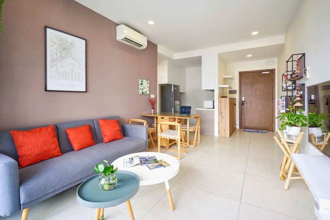 Cho thuê căn hộ Masteri Millennium Quận 4, 54m², 1PN - Giá 19 Triệu/tháng