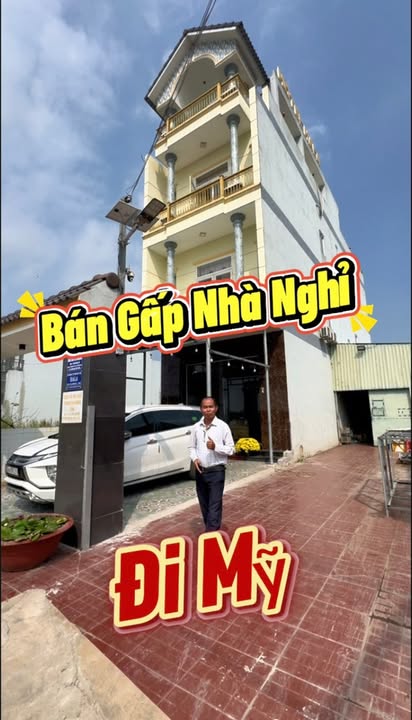 Nhà nghỉ kinh doanh mặt tiền chợ Phước Vân, Long An - 285m² giá 8 tỷ