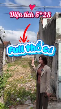 Đất nền Phú Đông, Tuy Hoà 140m² - Đất thổ cư 100%!