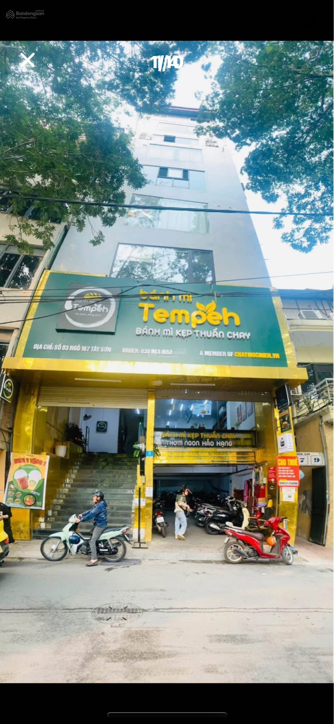 Văn phòng Tây Sơn, Đống Đa 133m² - Vị trí trung tâm