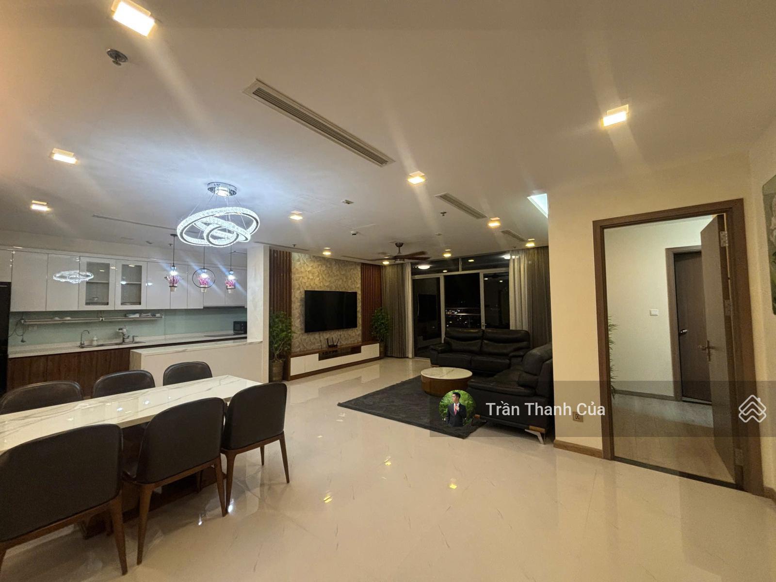 Căn hộ Park 3 Vinhomes Central Park 188m² - View Sông, Full Nội Thất