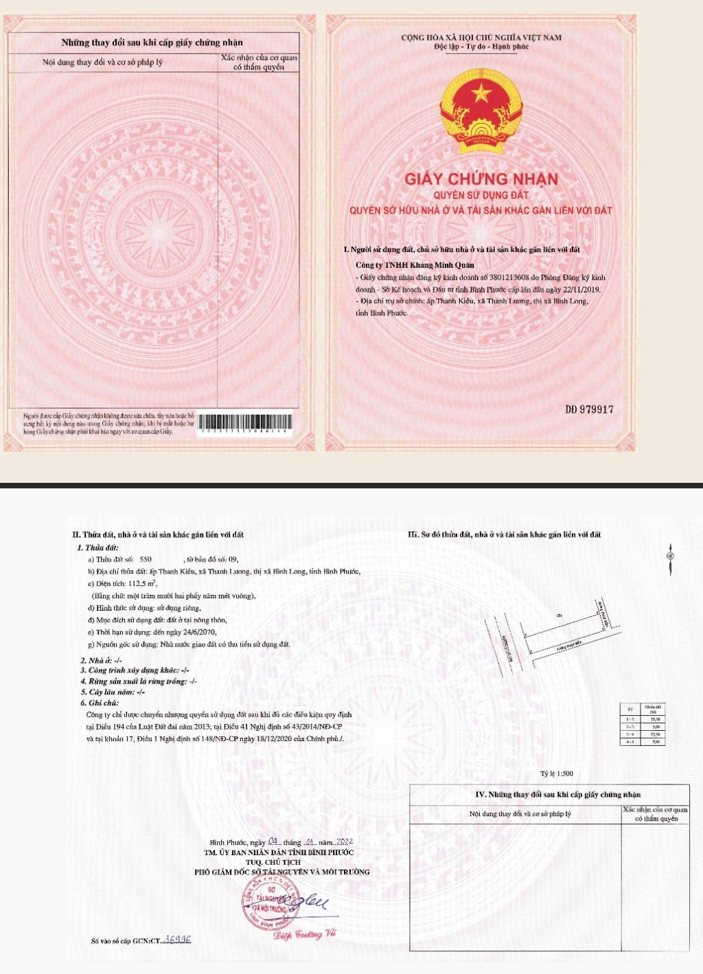 Đất Mặt Tiền QL13, Bình Long 112.5m² - Vị Trí Vàng Kinh Doanh