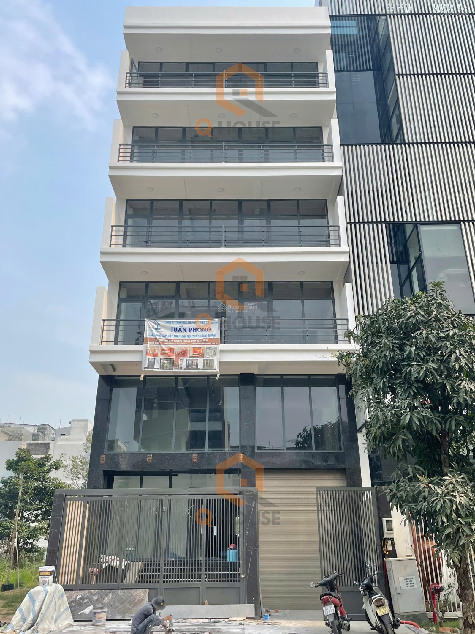 Cho thuê tòa nhà Thạnh Mỹ Lợi Quận 2 hầm 7 tầng - Vị trí đắc địa