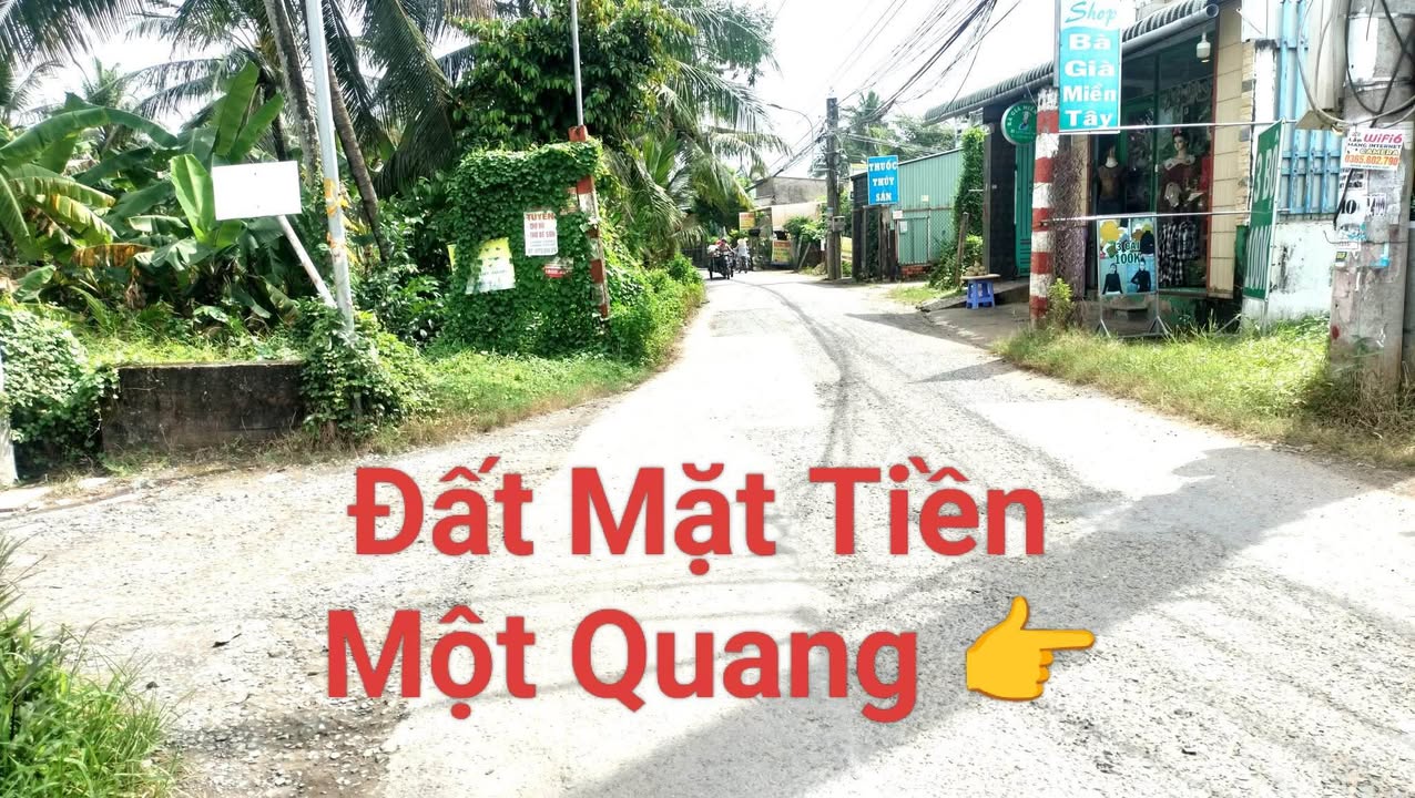 Đất Mặt Tiền Kinh Doanh Đường Nhựa Một Quang, Mỹ Tho - 72m² Thổ Cư